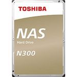 Toshiba N300 NAS - Festplatte - 14 TB - intern - 3.5 Zoll (8.9 cm) - SATA 6Gb/s - 7200 rpm - Puffer: 256 MB (HDWG21EUZSVA)