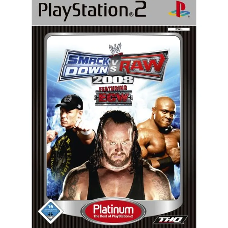 WWE Smackdown vs. Raw 2008  [PLA] (PS2)
