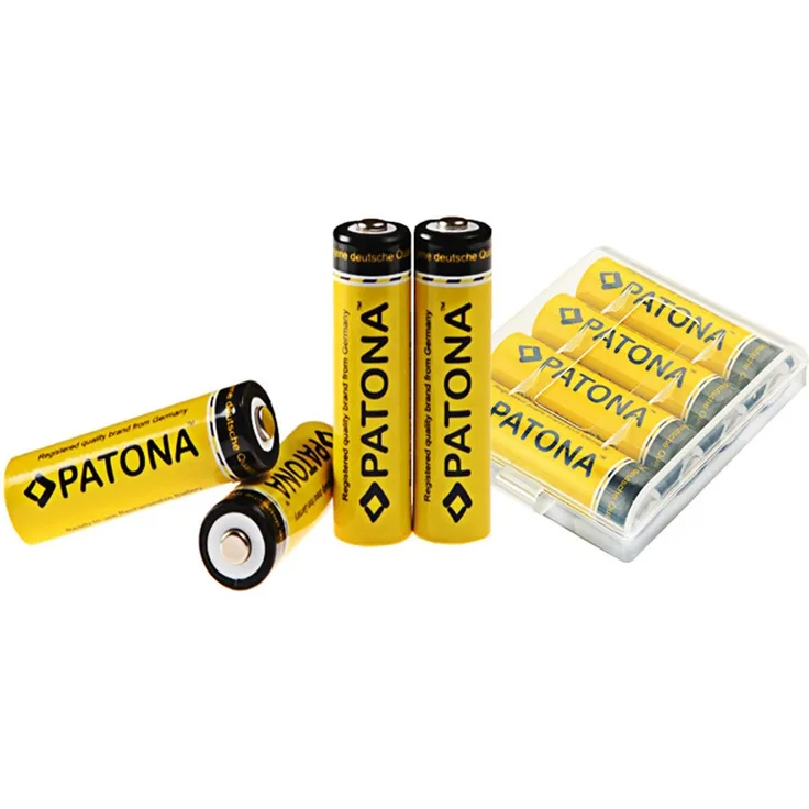 PATONA 4x Akku f. Mignon AA LR6 LR06 2450mAh