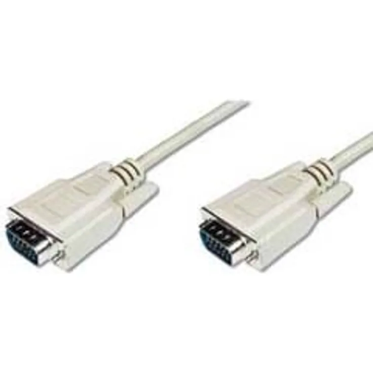 Assmann VGA Monitor connection cable. HD15 M/M. 1.8m. 3CF/4C. be (AK-310100-018-E)