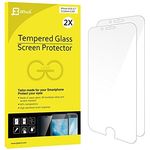 JETech Panzerglas für iPhone 6s iPhone 6, Gehärtetem Glas Schutzfolie, 2 Stück