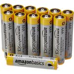 AmazonBasics Performance Batterien Alkali, AAA, 12 Stück (Design kann von Darstellung abweichen)