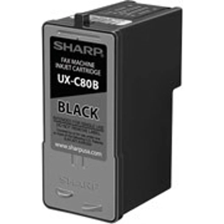 Sharp UX-C80B Schwarz Tintenpatrone (UX-C80B)