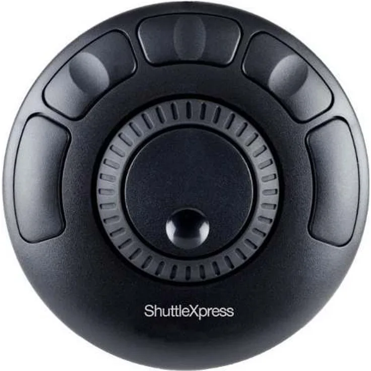 Contour ShuttleXpress Multimedia Kontroller für Mac-Win schwarz