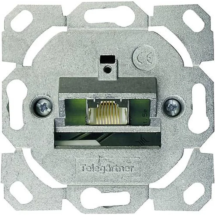 Telegärtner Netzwerkdose Unterputz Einsatz CAT 5e 1 Port