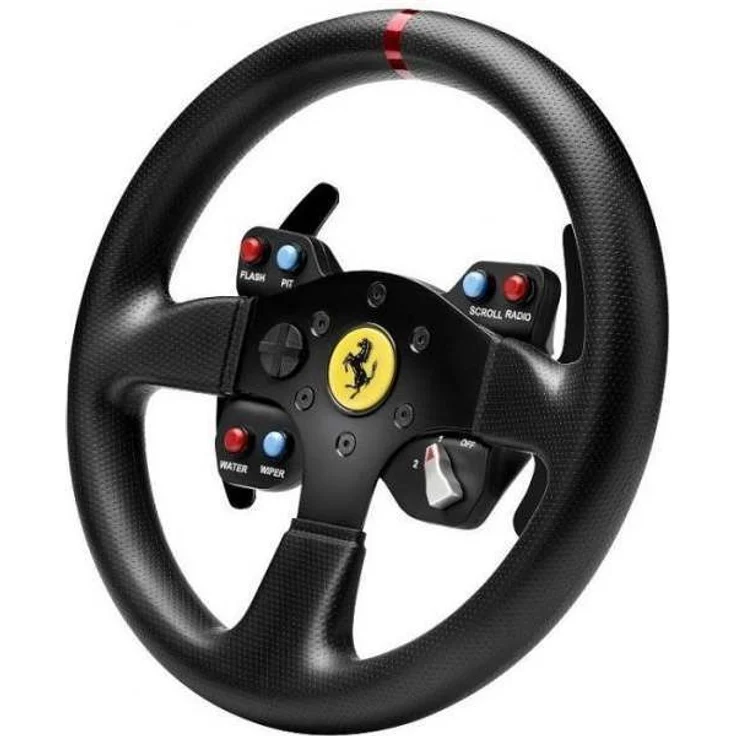 Thrustmaster Ferrari GTE Wheel Add-On - Ferrari 458 Challenge Edition Schwarz (4060047) (PC, PS3, PS4, Xbox One, Xbox Series) – Bild 1