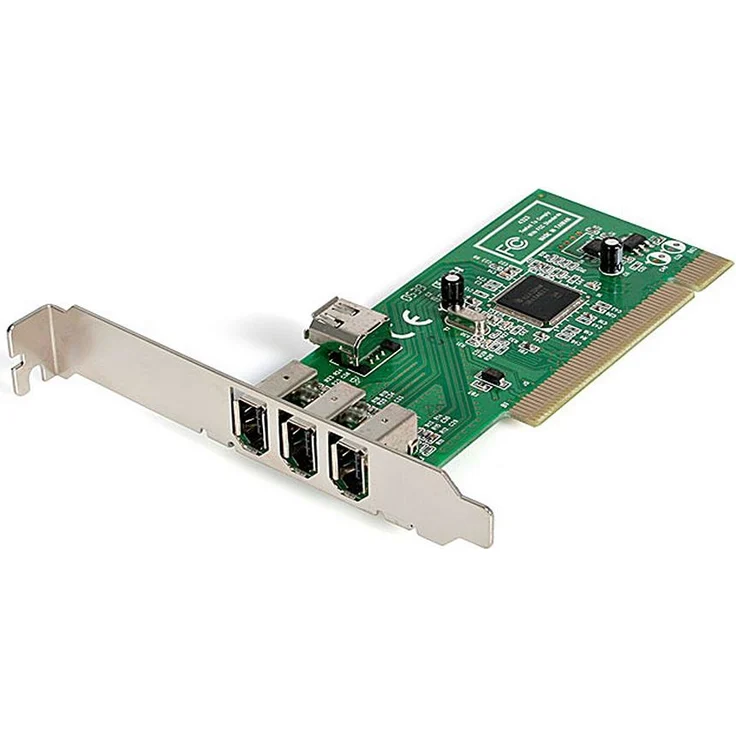 StarTech.com 4 Port 1394a FireWire PCI Schnittstellenkarte - 3x extern 1x intern (PCI1394MP) – Bild 1