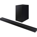 Samsung HWT420 2.1 Soundbar mit Subwoofer, kabelgebunden, geeignet für TV, schwarz
