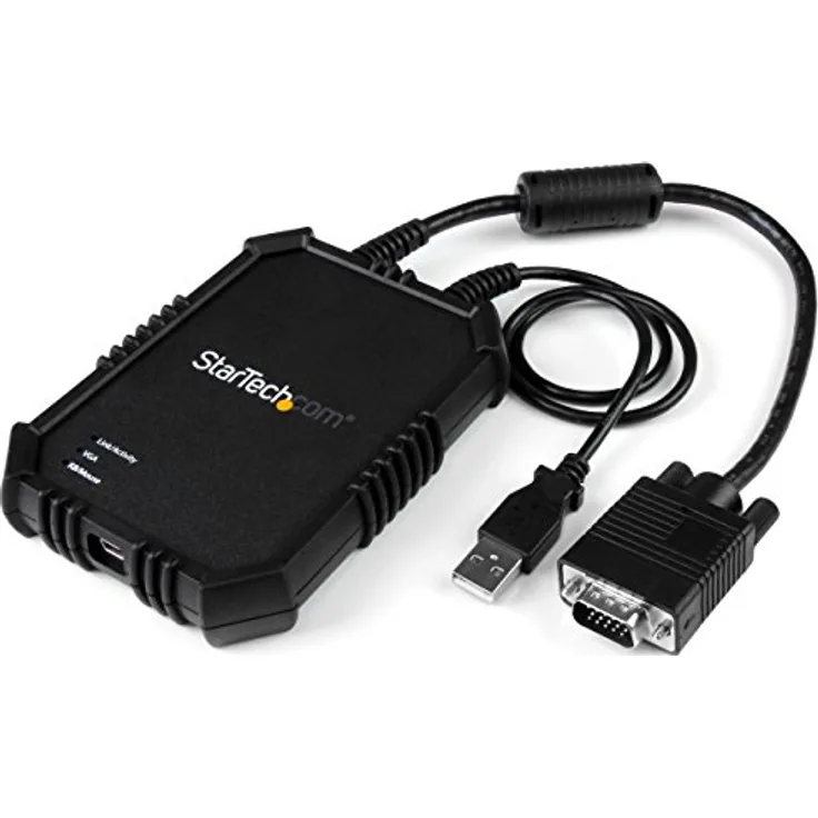 StarTech.com USB2.0 KVM Konsole - Mobiler Laptop Crash Cart Adapter mit Datenübertragung und Videoaufnahme - KVM-Switch - USB - 1 x KVM port(s) - 1 lokaler Benutzer - Desktop (NOTECONS02X)
