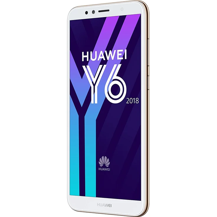 Huawei Y6 (2018) Smartphone 14,48cm (5,7 Zoll) Display, 16GB interner Speicher, 2GB RAM, Dual-SIM, Gold – Bild 2