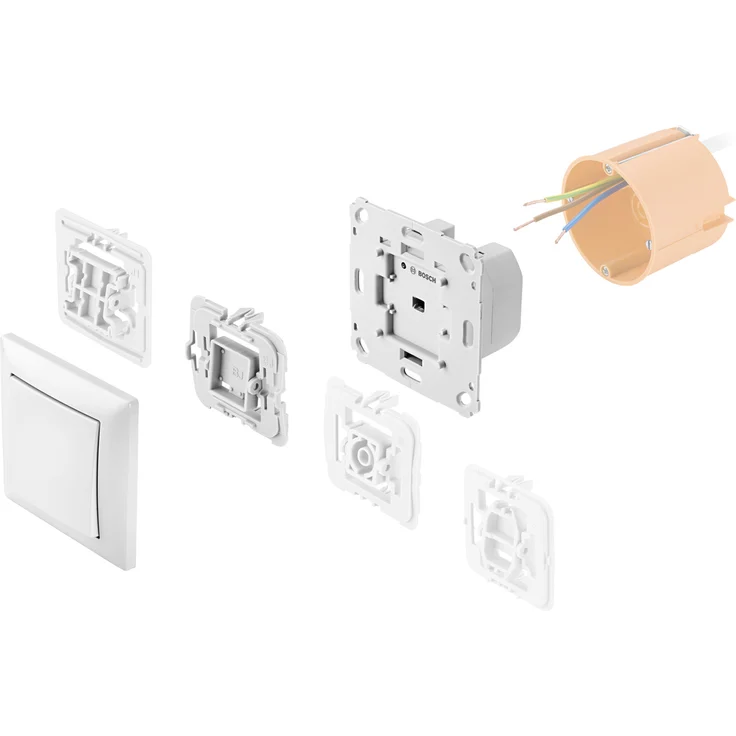 Bosch Smart Home Unterputz Rollladensteuerung, kompatibel mit Amazon Alexa und Apple HomeKit - Variante für Deutschland und Österreich, weiß (8750000402) – Bild 6