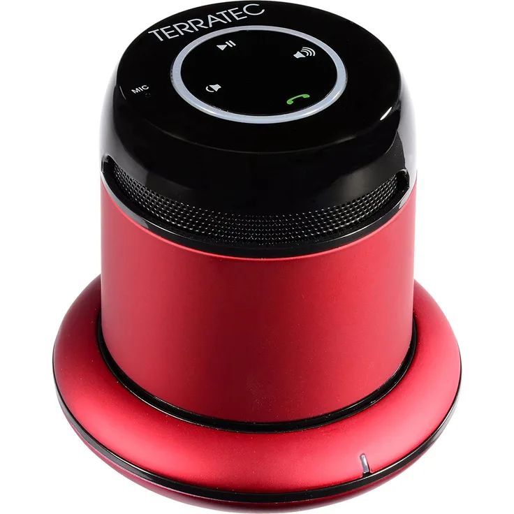 Ultron TerraTec Concert BT Mobile Bluetooth Lautsprecher rot