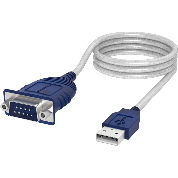 Sabrent USB 2.0 to Serial (9-Pin) DB-9 RS-232 Converter Cable, Prolific Chipset, Hexnuts, [Windows 10-8.1-8-7-VISTA-XP, Mac OS X 10.6 and Above] 6-Feet (CB-9P6F) - Preisvergleich