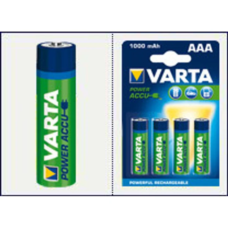 Varta Power Accu AAA Ni-Mh 1000 mAh – Bild 1