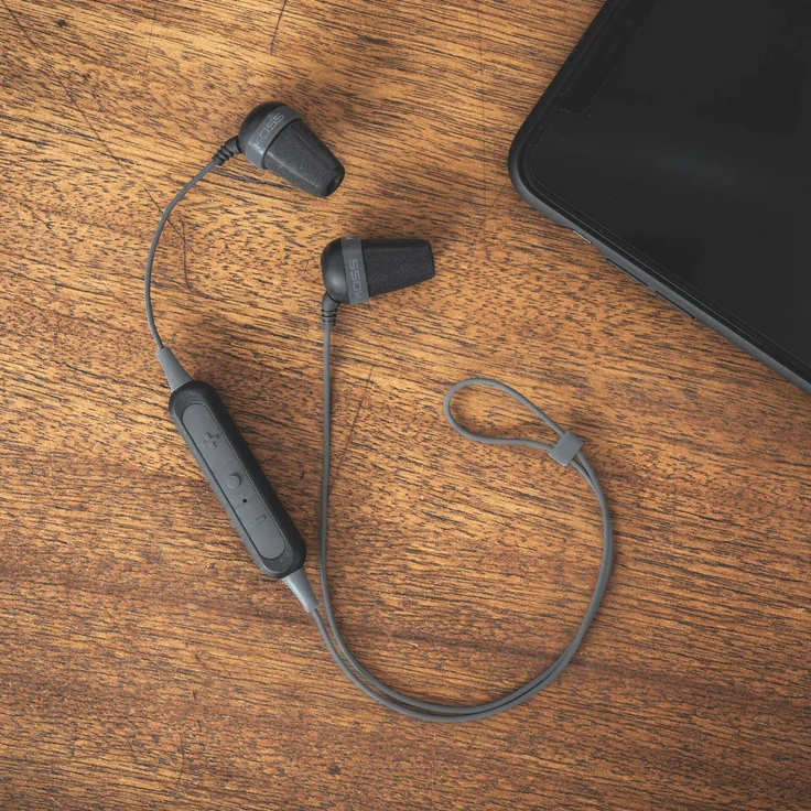 Koss The Plug Wireless BT In-Ear-Kopfhörer mit Bluetooth, Mikrofon, Fernbedienung, schwarz – Bild 5