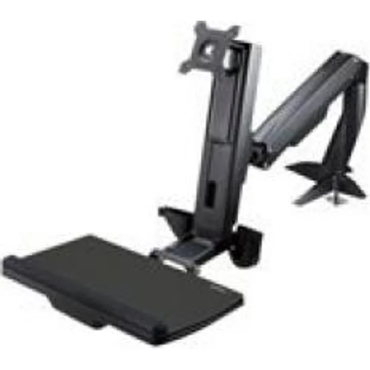 StarTech.com Monitor Tischhalterung - Monitorarm für bis zu 24 Zoll Monitore - VESA Halterung - Höhenverstellbar