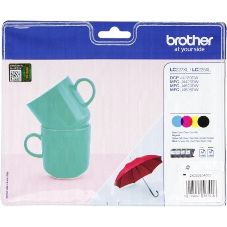 Brother LC227XLVALBP Original Tintenpatronen Pack of 1