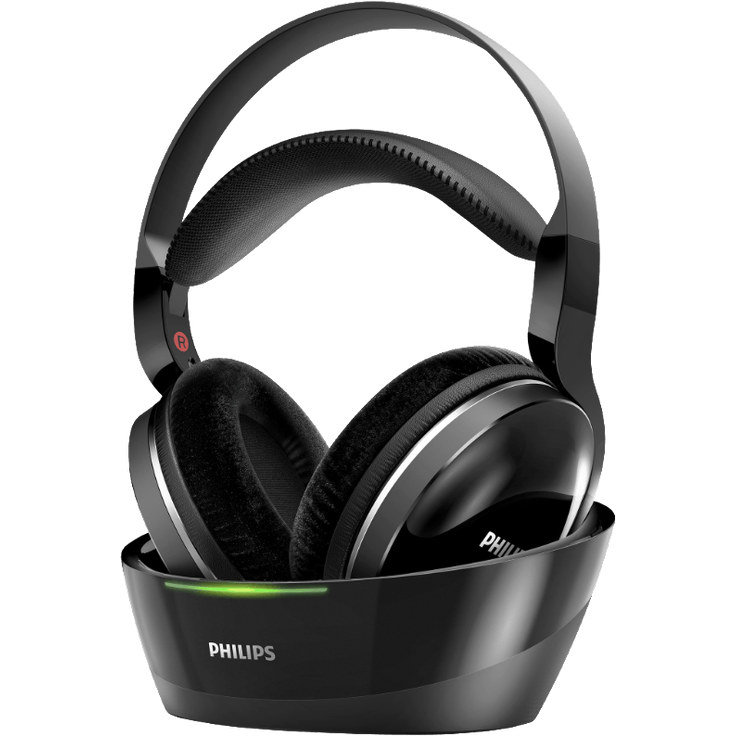 Philips SHD8850-12 Over-Ear Funkkopfhörer (offen, 30m Reichweite) schwarz