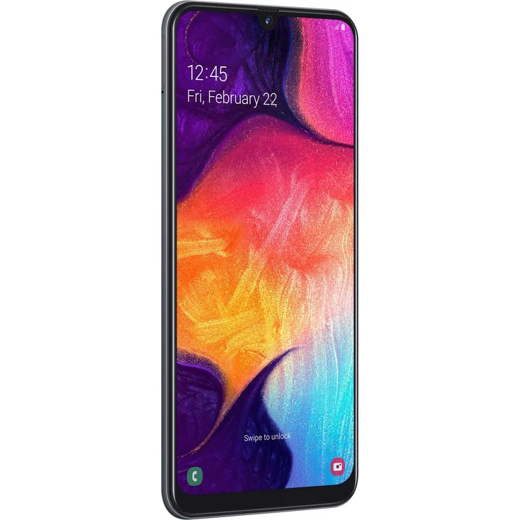 Samsung Galaxy A50 Smartphone 16,26cm (6,4 Zoll) Super AMOLED-Display, 128GB interner Speicher, 4GB RAM, Dual-SIM, Android, Black – Bild 4