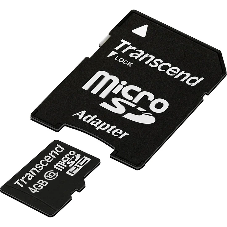 Transcend Extreme-Speed Micro SDHC 4GB Class 10 Speicherkarte – Bild 1