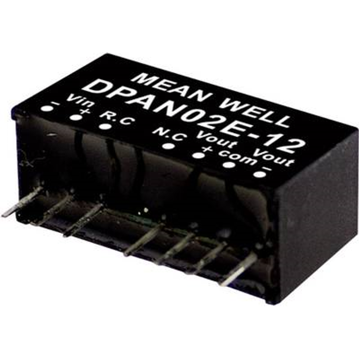 Mean Well DPAN02B-15 DC/DC-Wandlermodul 67 mA 2 W Anzahl Ausgänge: 2 x (DPAN02B-15)