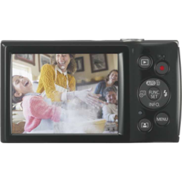 Canon IXUS 185 Digitalkamera (20 MP, 6,8cm (2,7 Zoll) LCD, Display, DIGIC 4+, 8x optischer Zoom, Smart Auto, HD Movies, USB, 720p) schwarz - Preisvergleich – Bild 3