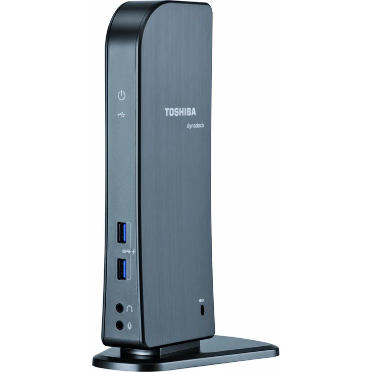 TOSHIBA Dynadock U3.0 - Universal-Dockinglösung für USB 3.0 HDMI + DVI schwarz