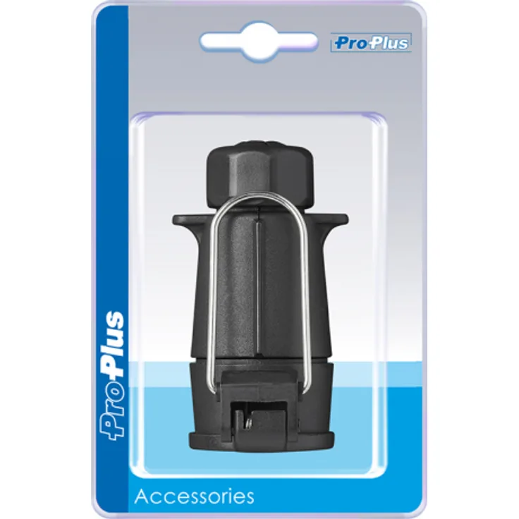 Steckdose 7-polig PVC fliegend mit Haken im Blister