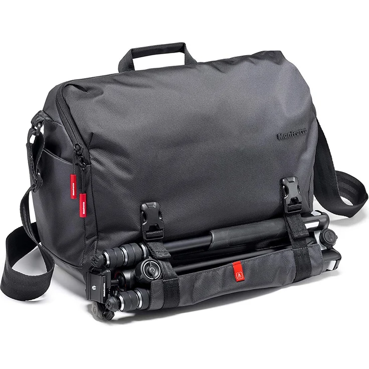 Manfrotto MB MN-M-SD-30 Manhattan Speedy-30 Foto-Schultertasche mit Stativbefestigung, herausnehmbarem Kamera-Case, für DSLR--spiegellose Kameras mit mittlerem-langem Objektiv, beschichtetes Gewebe – Bild 5