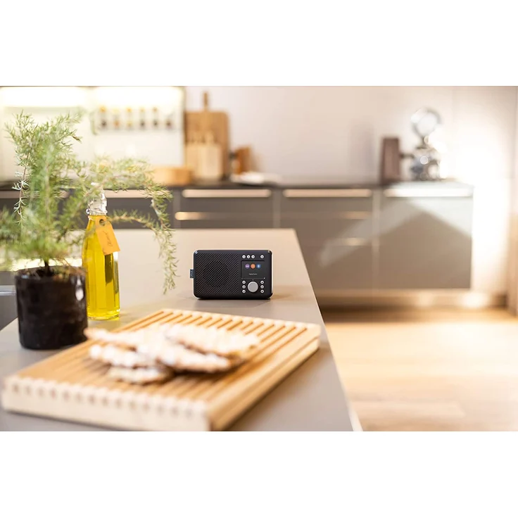 Pure ELAN DAB+ tragbares DAB+ Radio mit Bluetooth (DAB/DAB+ und UKW Radio, TFT Farbdisplay) Charcoal schwarz – Bild 3