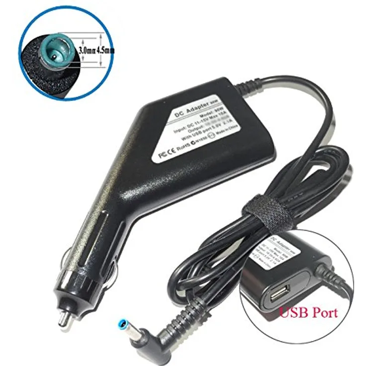 Laptop Netzteil Laptop Ladekabel Kfz Ladekabel Adapter 65W 19.5v 3.33a 4.5mm x 3.0mm für HP EliteBook,Pavilion, Split, TouchSmart, Envy
