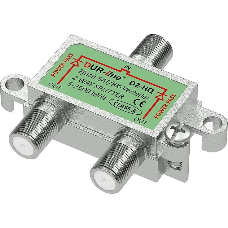 DUR-line 2-fach Verteiler HQ Unicable tauglich