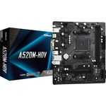 Asrock A520M-HDV - micro ATX, AMD A520, Sockel AM4, Dual-channel DDR4-SDRAM (90-MXBE50-A0UAYZ)