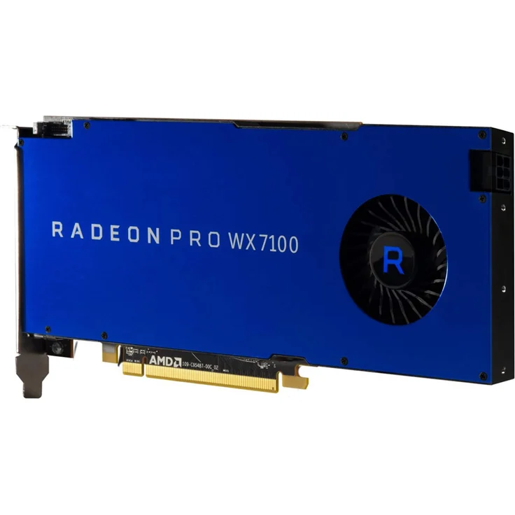 AMD  Grafikkarte FirePro Radeon Pro WX 7100 8 GB PCIe 3.0 16 x 4 x DP – Bild 4