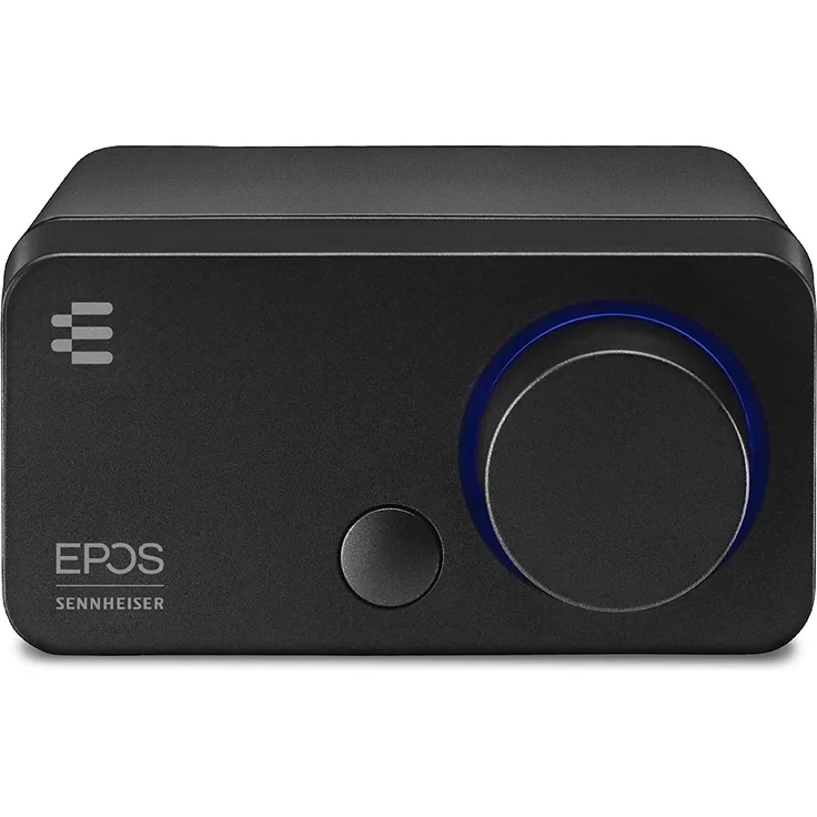 EPOS I Sennheiser GSX 300, Gaming Dac / externe USB-Soundkarte mit 7.1 Surround Sound, hochauflösende Audio EQ Voreinstellungen für Gaming, Filme und Musik – Gaming Soundkarte für PC und Mac, Schwarz