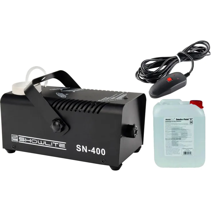 Showlite SN-400 Nebelmaschine + 5L Fluid Set