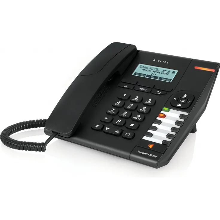 Alcatel Temporis IP150 VoIP-Telefon schwarz