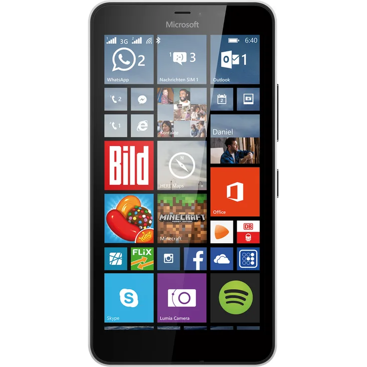 Microsoft Lumia 640 XL 8GB Weiß Dual-SIM