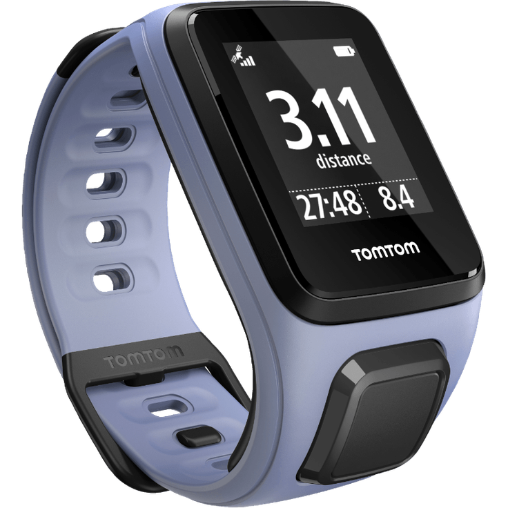 TomTom Spark Music GPS Fitness-Tracker Unisex, S, Violett