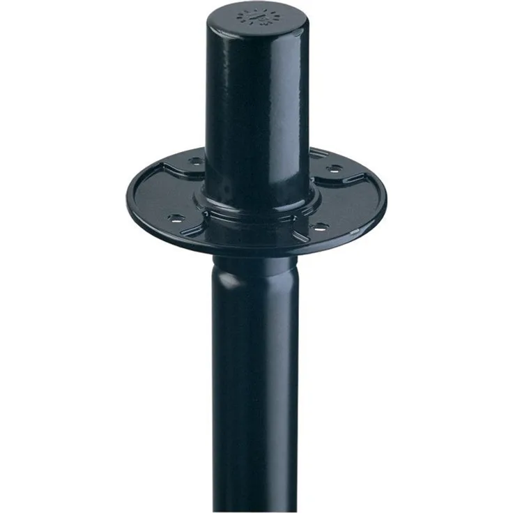 Konig & Meyer 19656-000-55 Zinkdruckguss-Flanschadapter - Schwarz