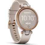 Garmin Lily Sport GPS, Damen, Kunststoffgehäuse, Silikonarmband, Achatgrau/Roségold (010-02384-11)