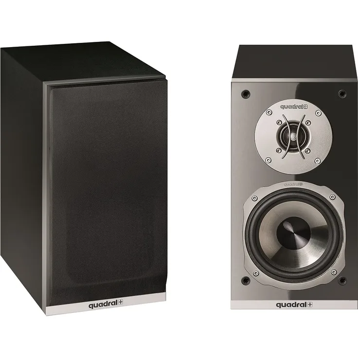 quadral ARGENTUM 520 schwarz Regallautsprecher - 60 Watt - schwarz