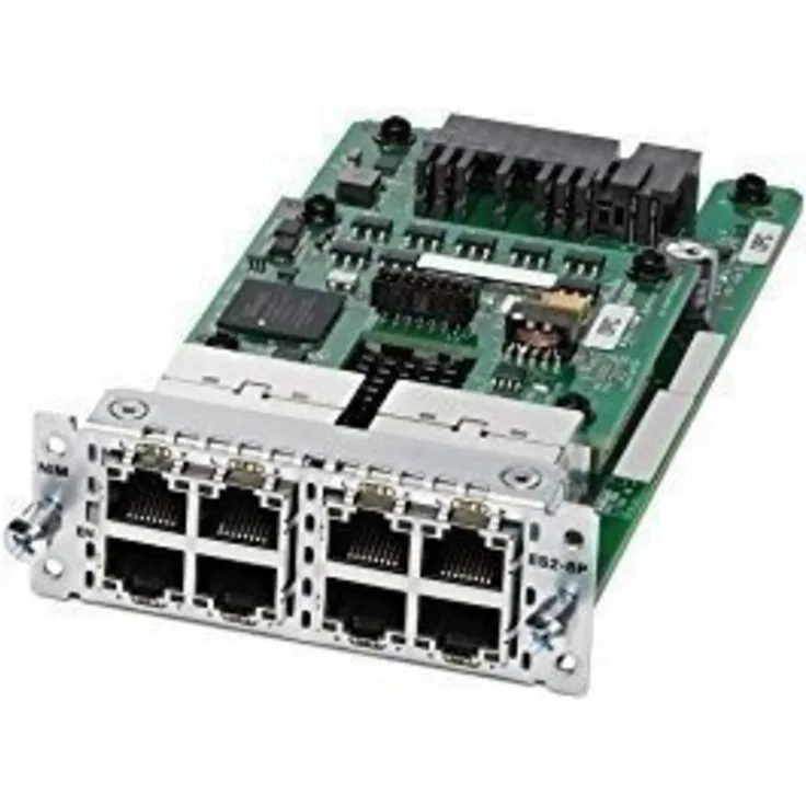 Cisco nim-es2= Netzwerk Switch Module Netzwerk Switch Modul (Gigabit Ethernet, 10,100,1000 Mbit-s, TX, TX, IEEE 802.1d, IEEE 802.1Q, IEEE 802.1p, IEEE 802.1s, IEEE 802.1 W, IEEE 802.1 x, IEEE 802.3 x, Cisco 4000 Series, SNMPv1, V2, V3, IGMP)