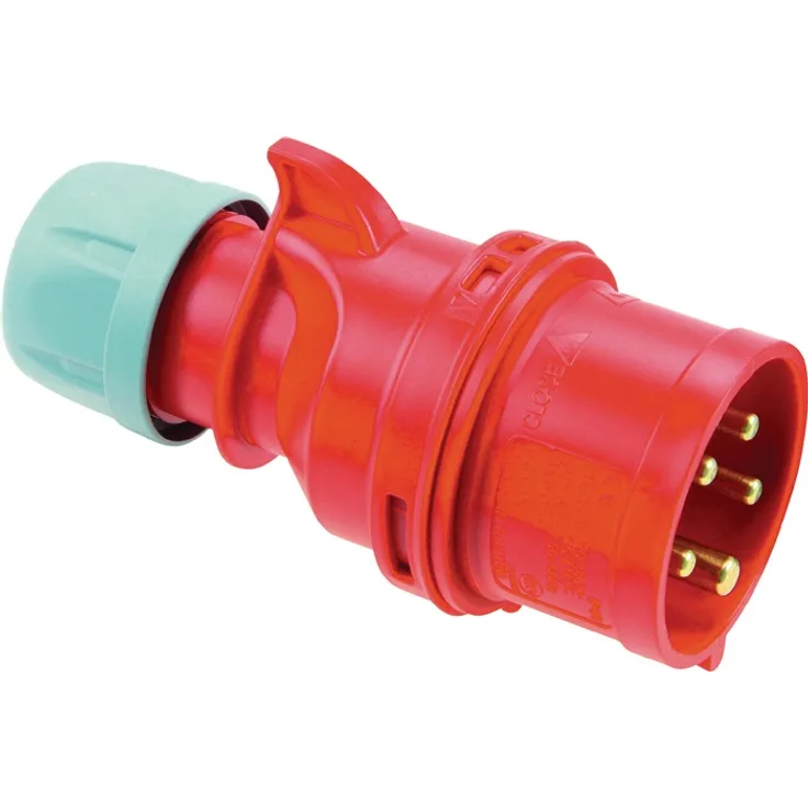 E-Stecker 16 A 400 V 6 h IP44