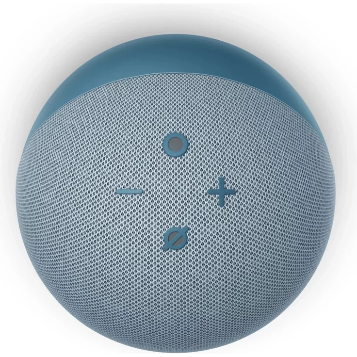 Amazon Echo Dot mit Uhr (4. Generation) Smart Clock für den Nachttisch, mit Alexa, Blaugrau – Bild 11