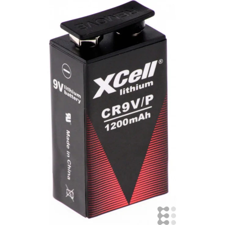 Hückmann XCell Lithium-Block X9V-Lithium 9V Batterie 4042883313477