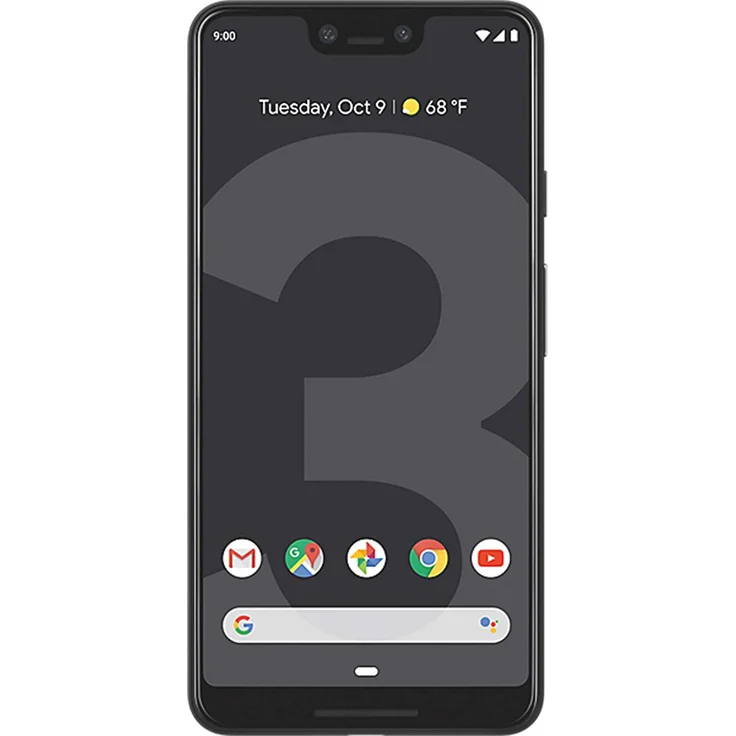 Google Pixel 3 XL Smartphone 16cm (6,3 Zoll) OLED-Display, 64GB interner Speicher, 4GB RAM, Nano-SIM + e-SIM, Android, Black – Bild 2