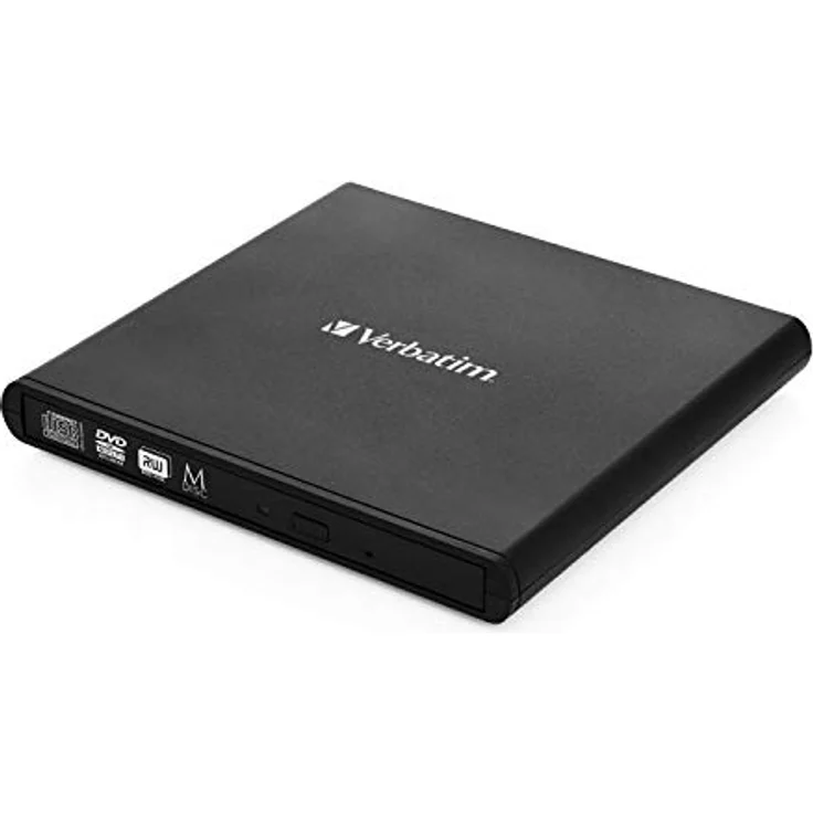 Verbatim 53504 Mobile DVD Brenner, Lichtversion Schwarz – Bild 1