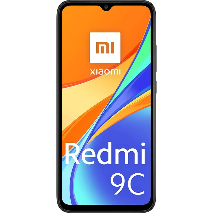 Xiaomi Redmi 9C Smartphone 16,51cm (6,53 Zoll) Farbdisplay, 32GB interner Speicher, 2GB RAM, Dual-SIM, Android, Midnight Grey – Bild 2