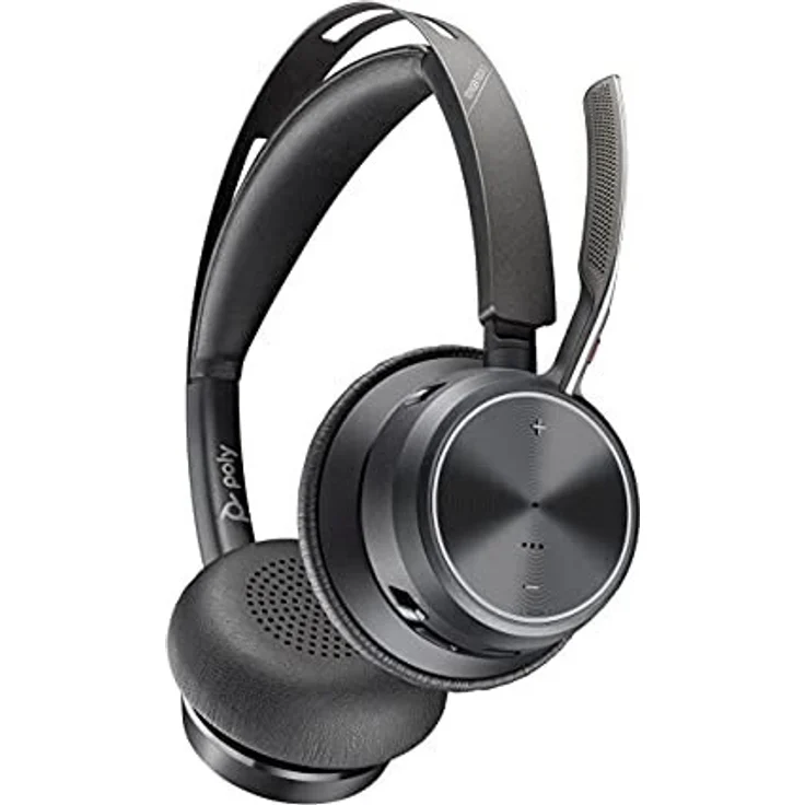 PLANTRONICS Poly Bluetooth Headset Voyager Focus 2 Office USB-A, 213729-01, Schwarz – Bild 3